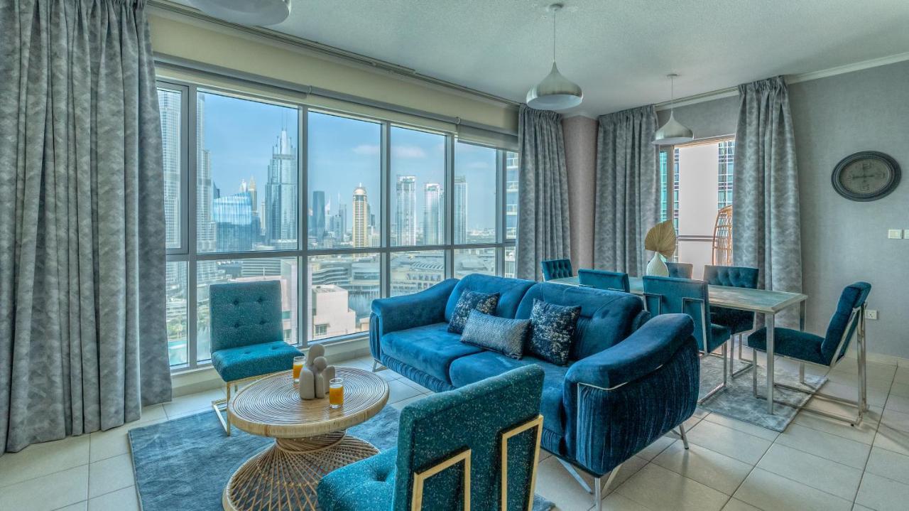 Bellavista - 2Br At The Residences Downtown Boulevard Full Burj Khalifa And Fountain View Дубай Екстер'єр фото
