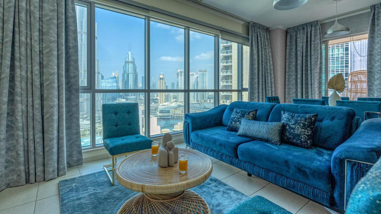 Bellavista - 2Br At The Residences Downtown Boulevard Full Burj Khalifa And Fountain View Дубай Екстер'єр фото